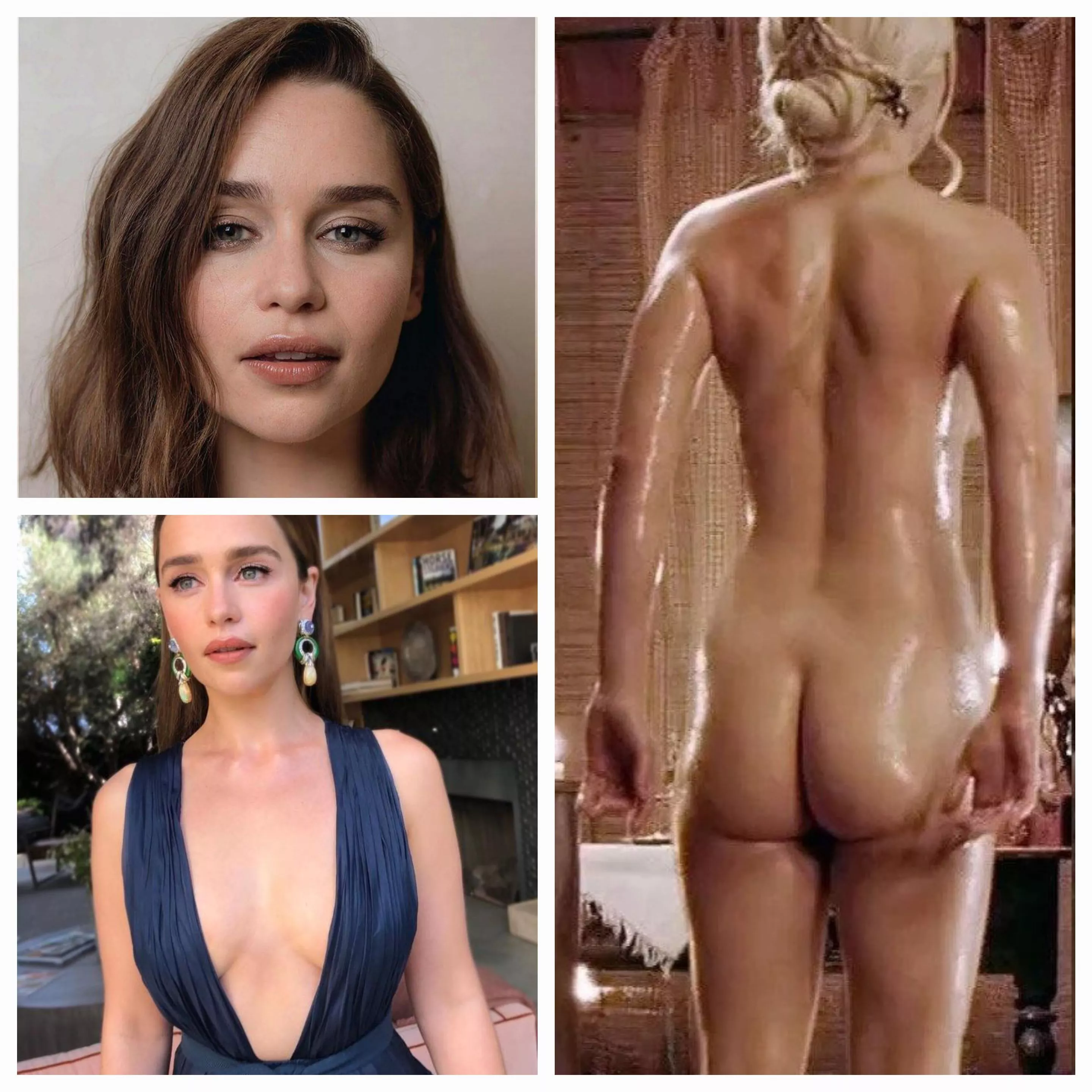 I Just Cant Get Enough Of Emilia Clarke S Pretty Face And Fat Ass Make
