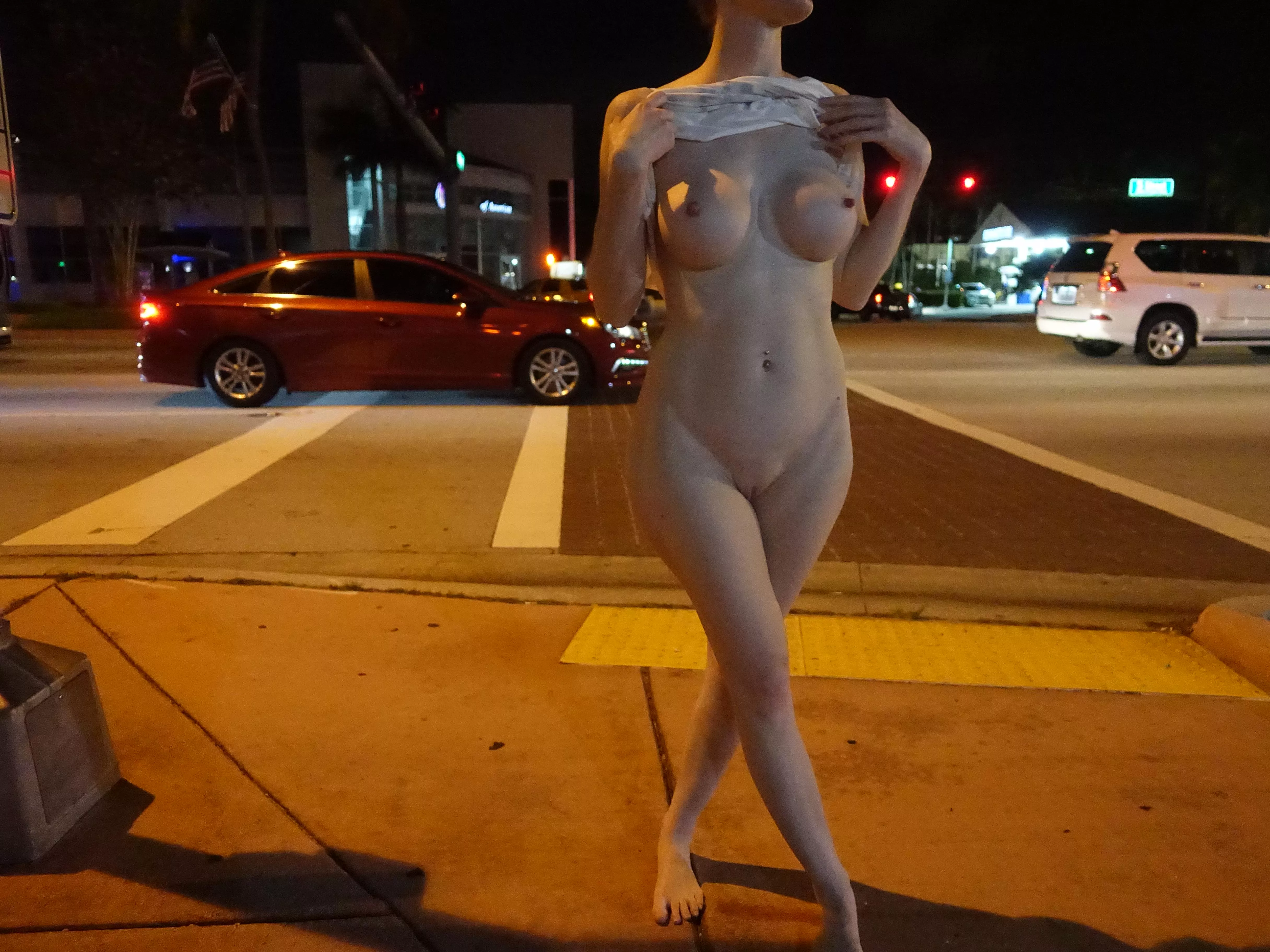 Flashing In Front Of A Busy Street Nudes Flashing Nude Pics Org