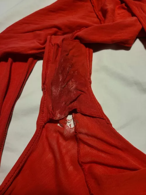 1 of my oldest pairs of panties I have soaked in my love 😚