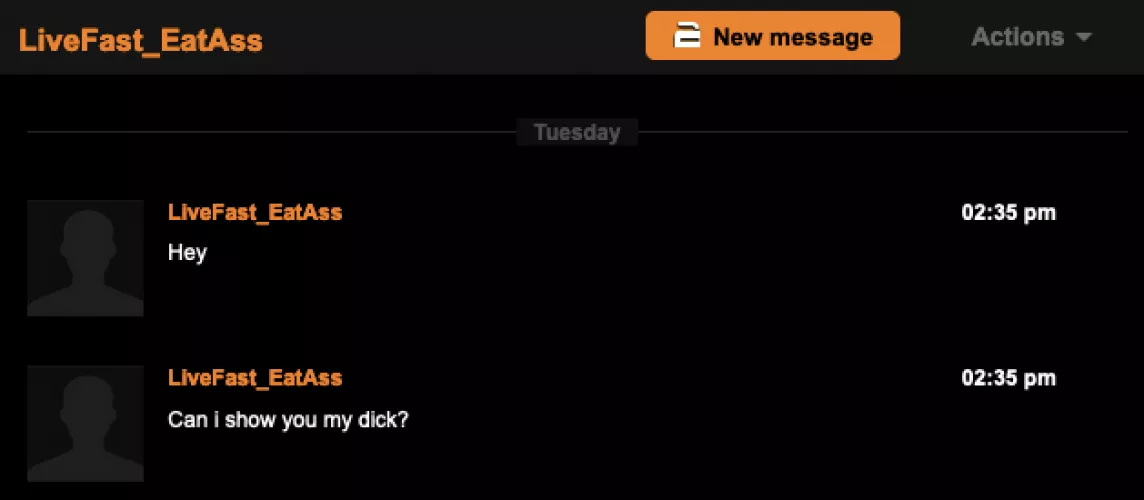 1000s like this every day...very original and every woman's fantasy, I bet