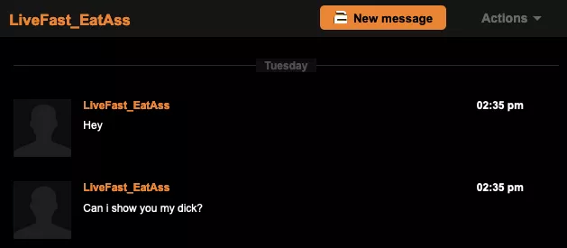 1000s like this every day...very original and every woman's fantasy, I bet