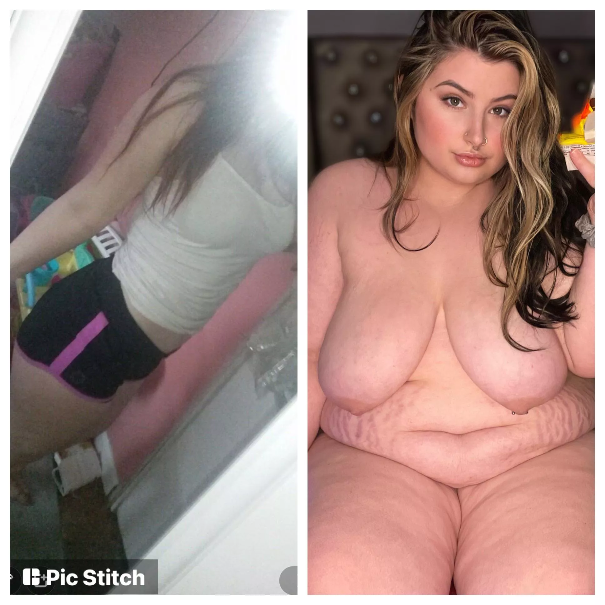 140 pound gain😅😅😅