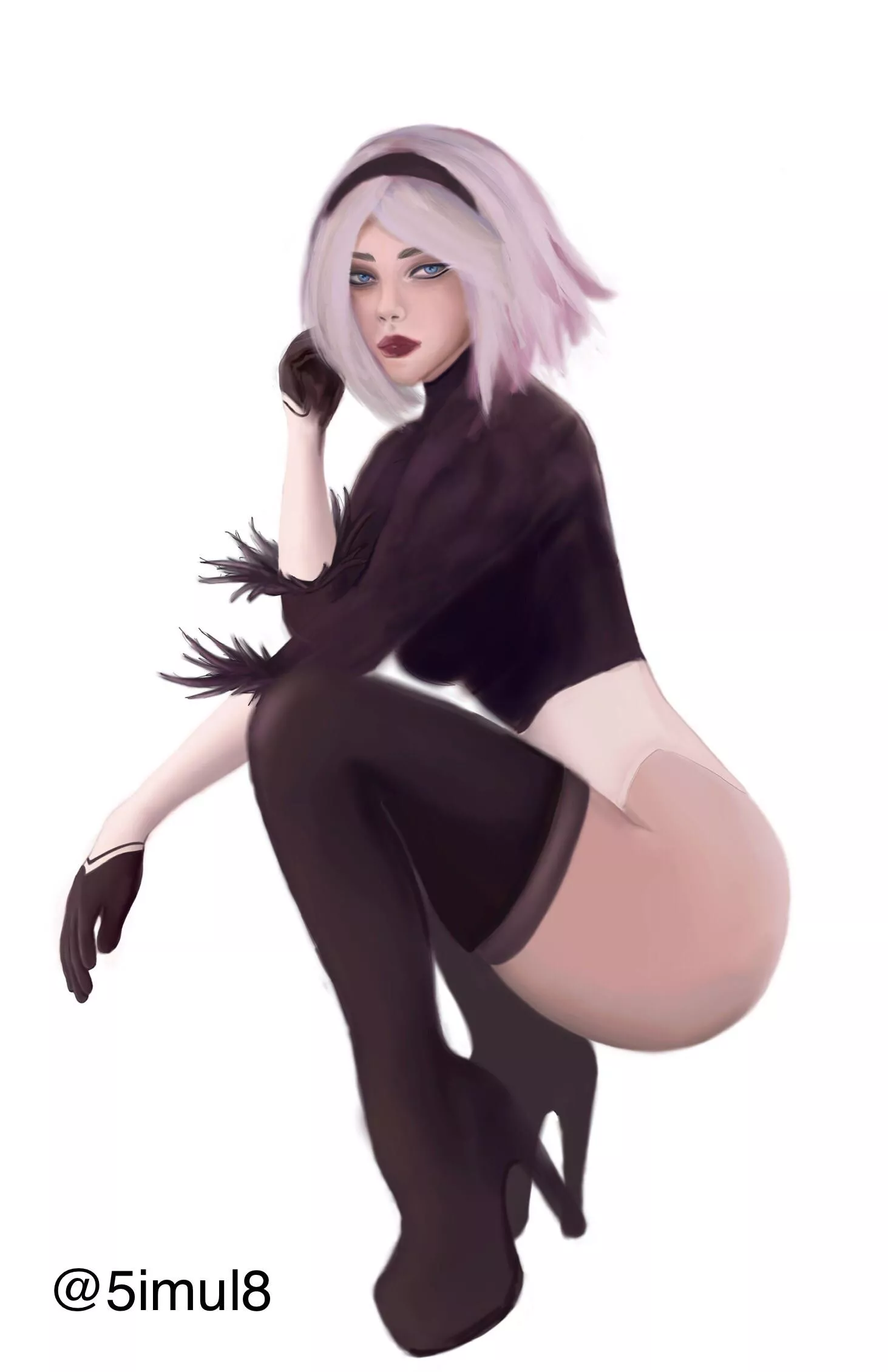 2b art by me (5imul8)
