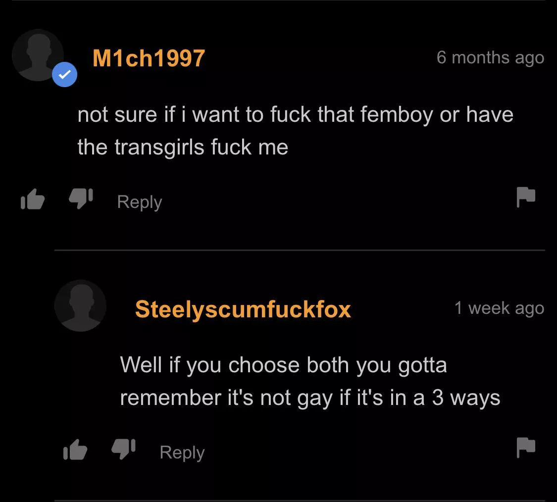 3 way not gay