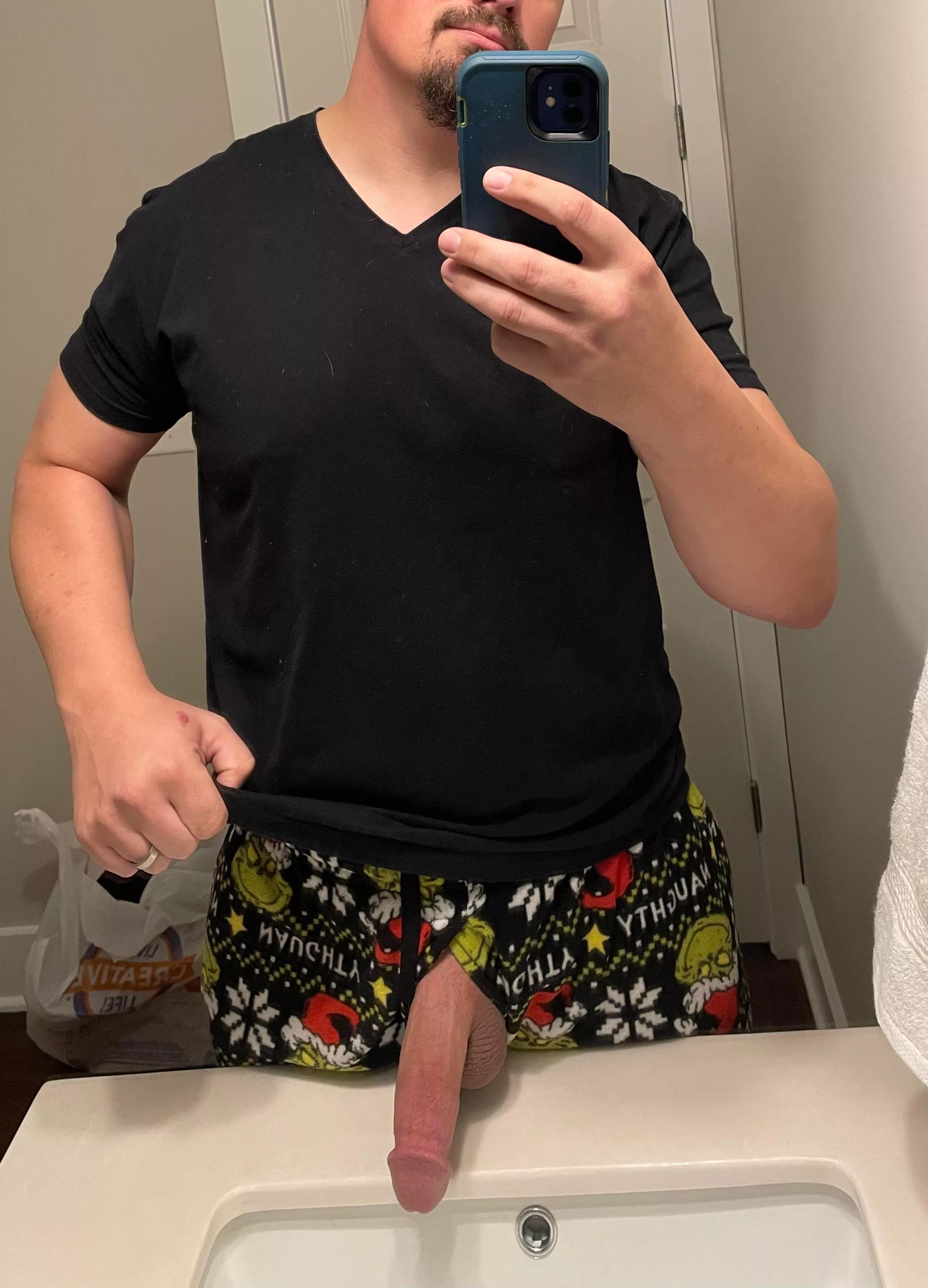 [37] everyone comments on my dick, but I think it’s a solid 3some…