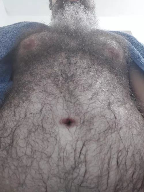 (37) getting myself dry after showers require a lot of work