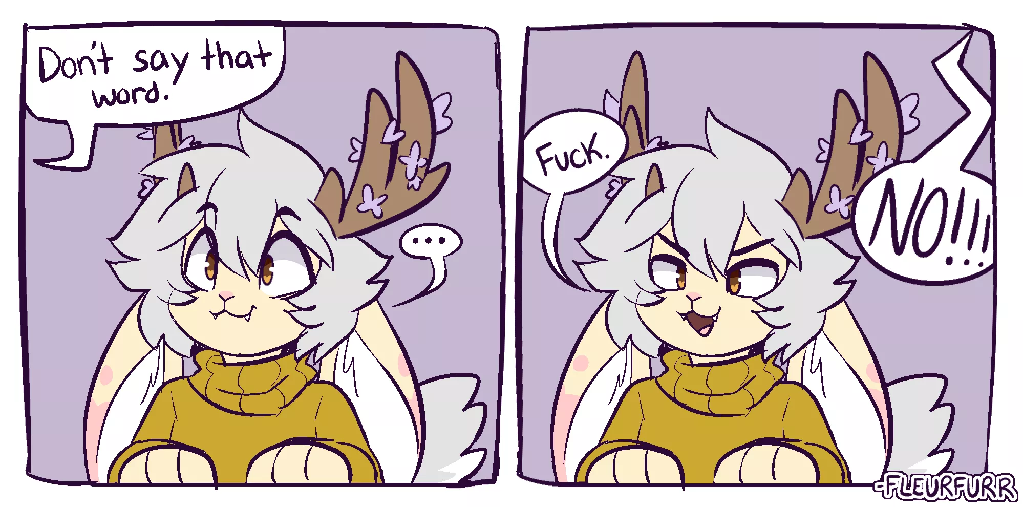 >:3c (art by me Fleurfurr on Twitter)