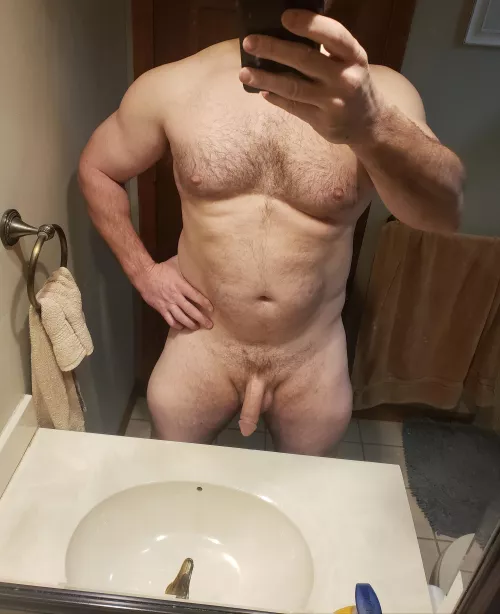 [42] Your neighborly Dad of 3 horny af on this lazy Sunday. Want to join me?