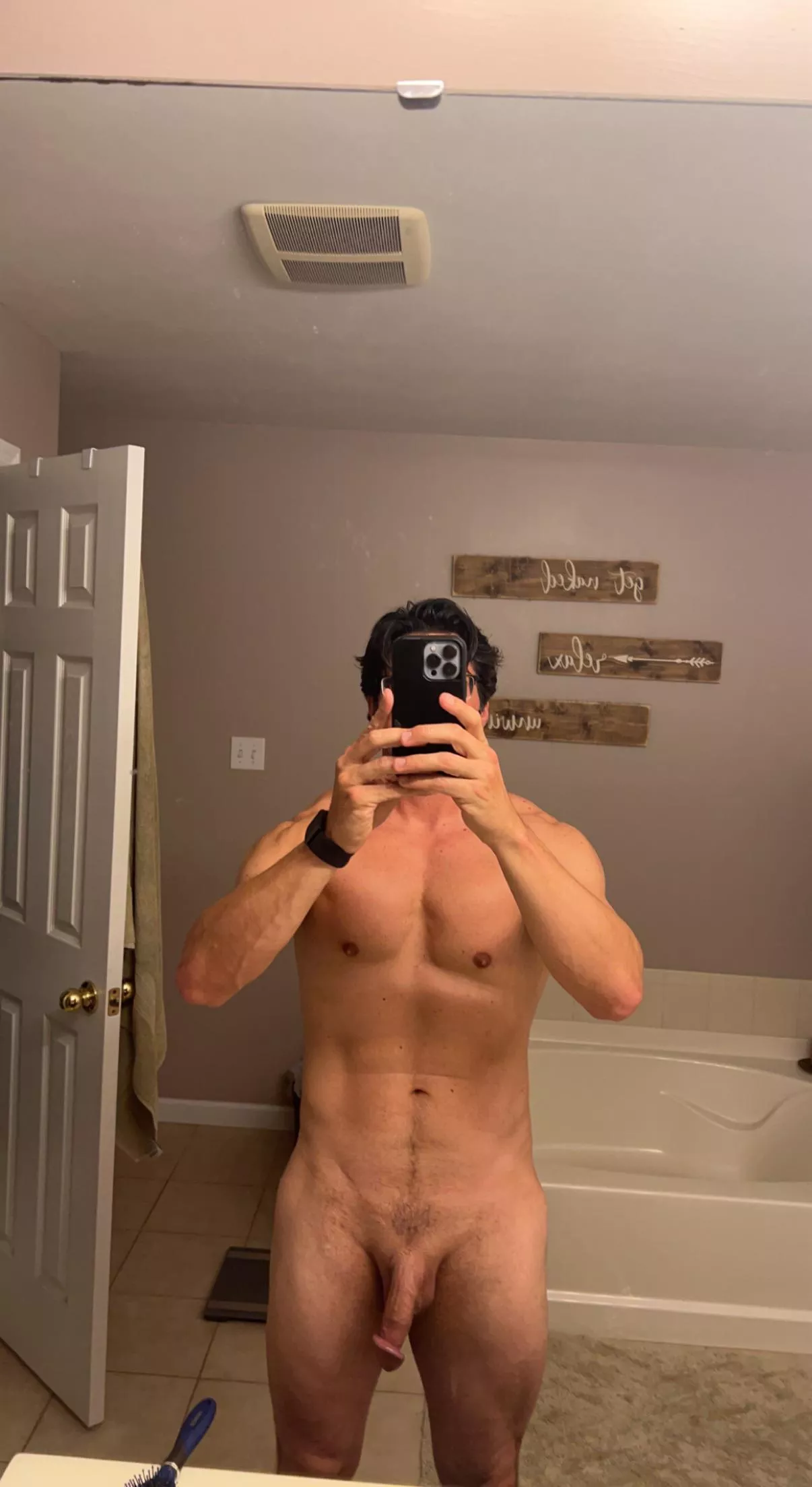 (43) dad of 3. Wife said I have to put myself out for the world to see too