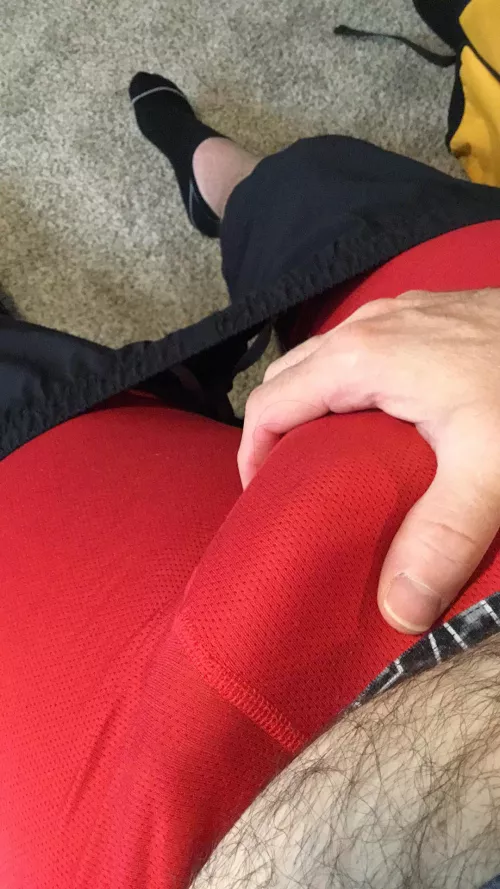 [47] [M] [OC] Bored at my desk! Tell me what you want to do to this throbbing cock!