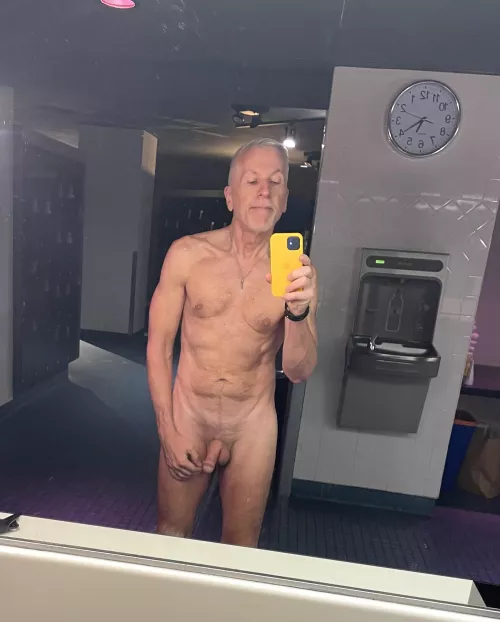 58 all alone in the lockerroom (unfortunately hehe)