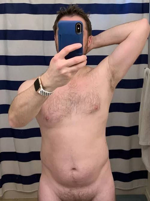 95 degrees outside… sweating after my run