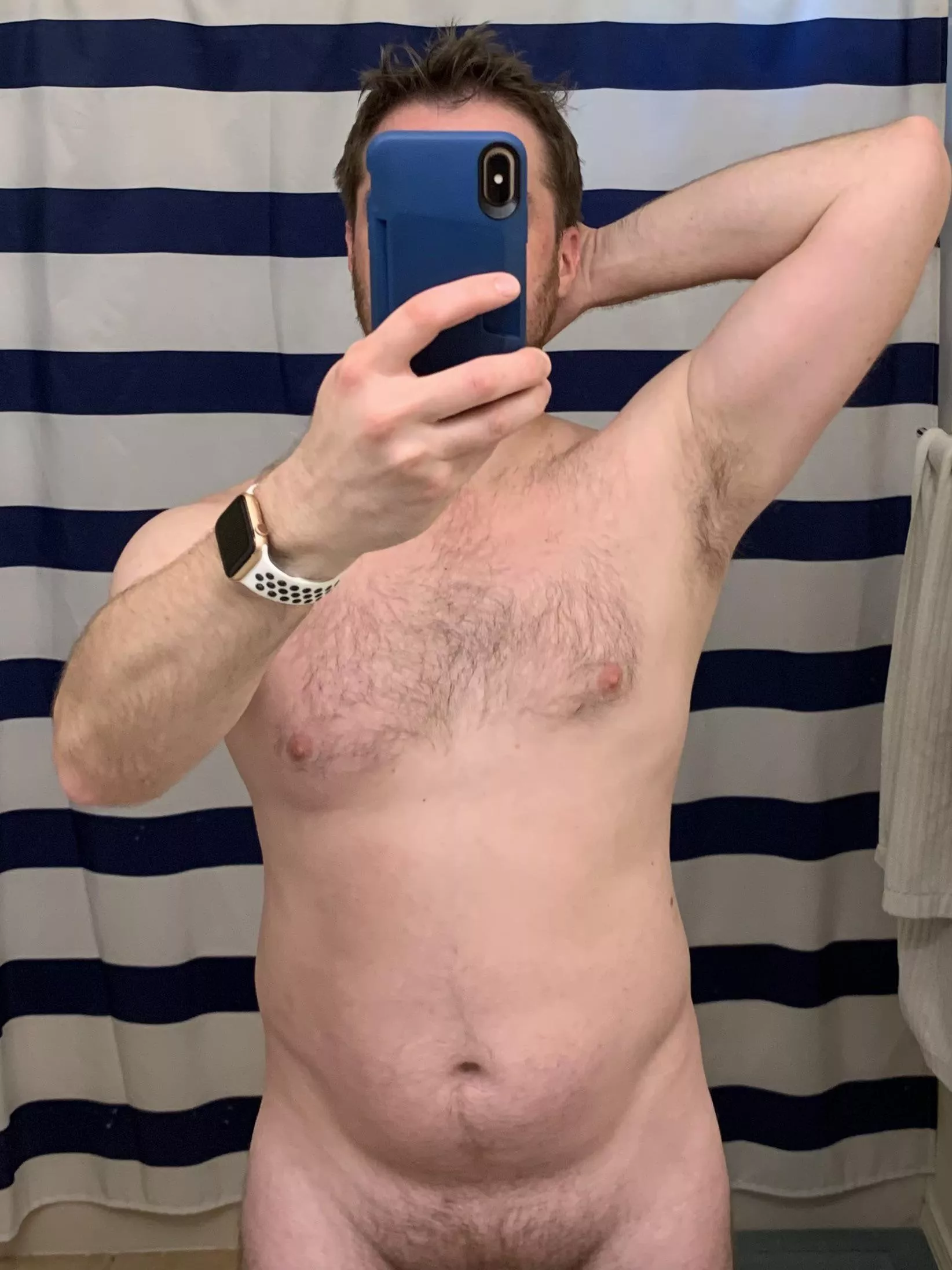 95 degrees outside… sweating after my run