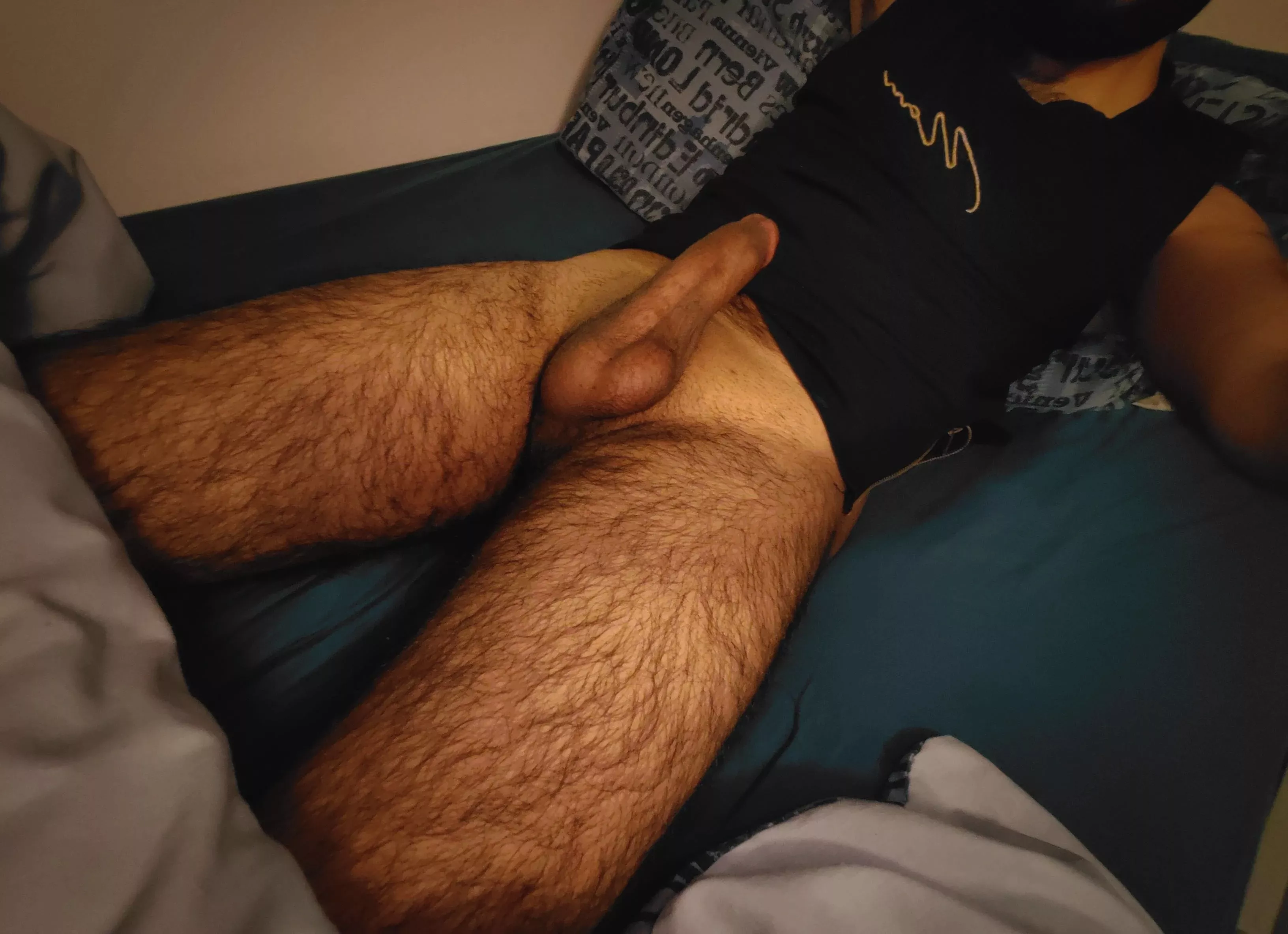 A big bi brown cock
