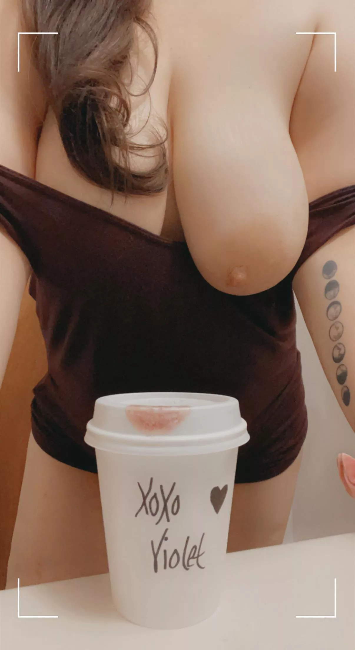 A bit of a late start on this lazy rainy day! Xo