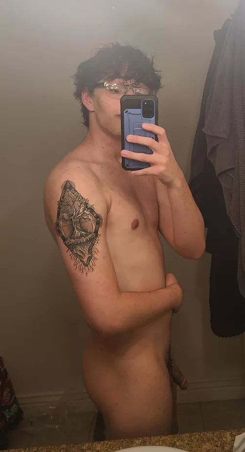 A friend told me my new tattoo gives sky block vibes and I can't un see it 😅