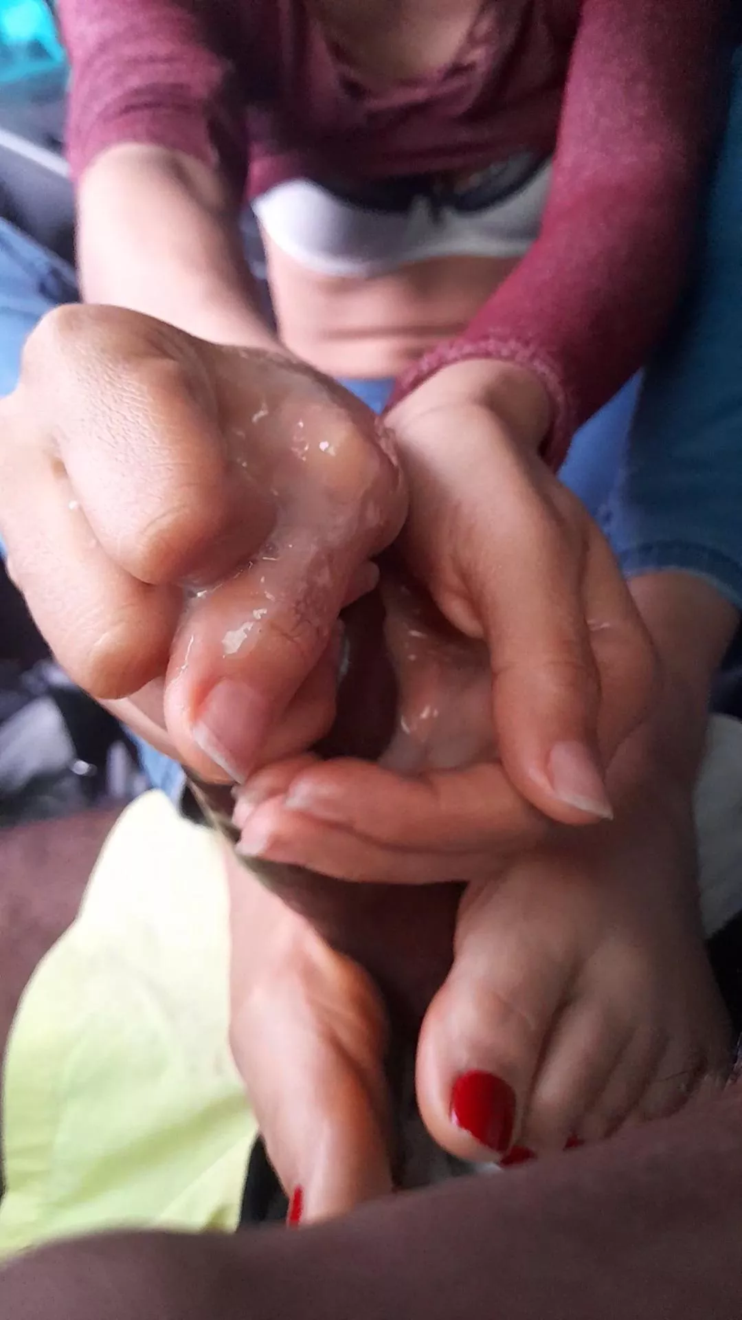 A little mess with my gf