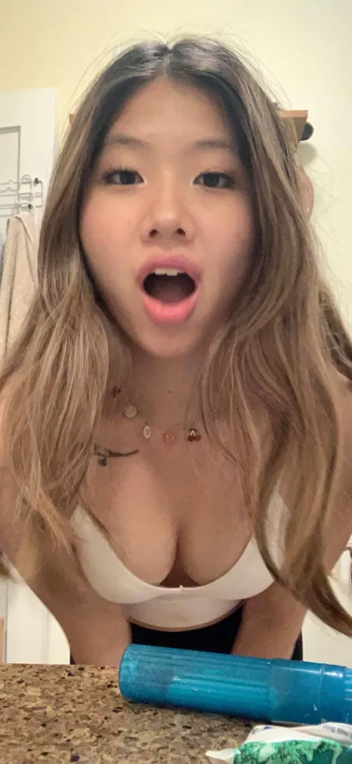 A little more modest today 😂