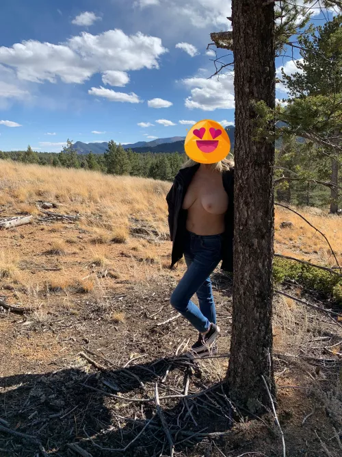 A little showing off at pikes peak