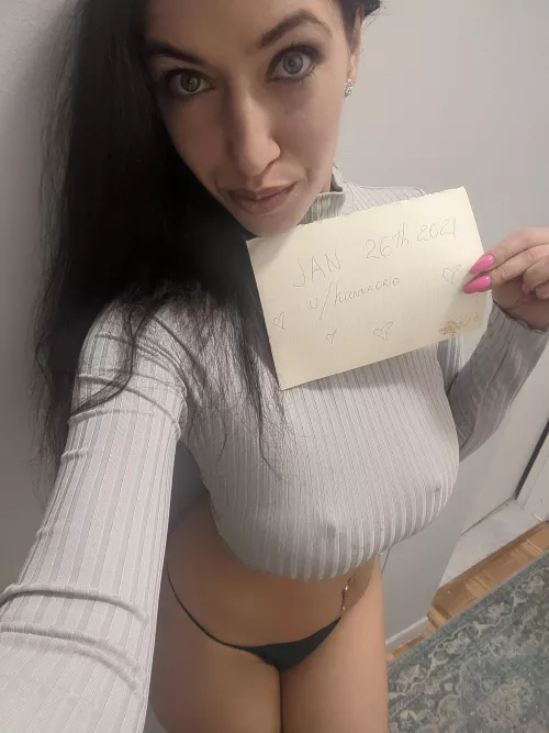 A pelasure to make her acquaintance and I thank her for the verification!