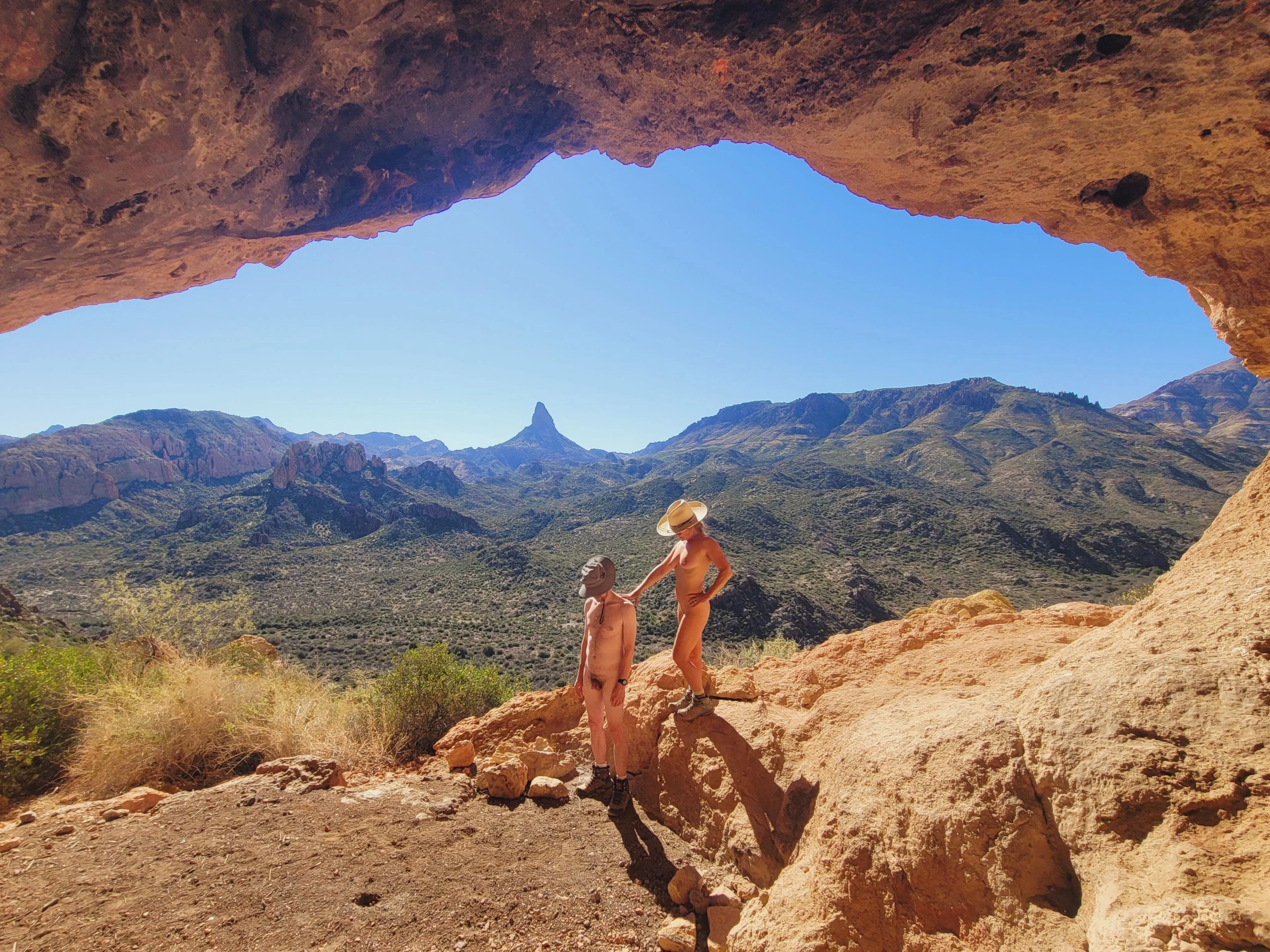 A Reddit friend joined me in my room with a view