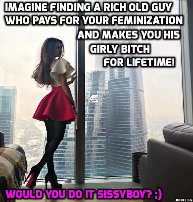 A sissy gurl can dream 😢