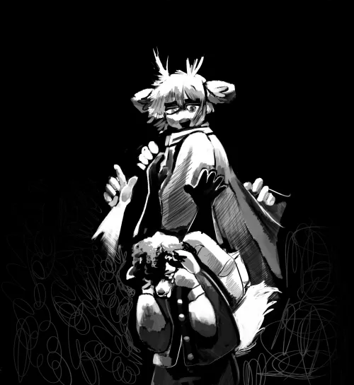 a sketchy drawing (art by me)