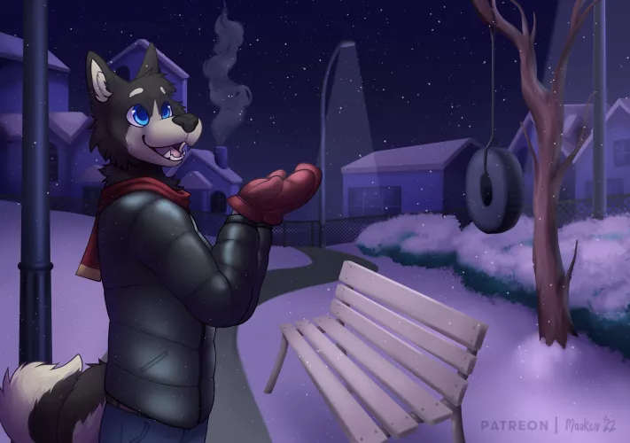 A Soft Snow ❄ (Art by me)