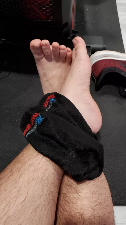 Absolutely punished these socks during my workout.