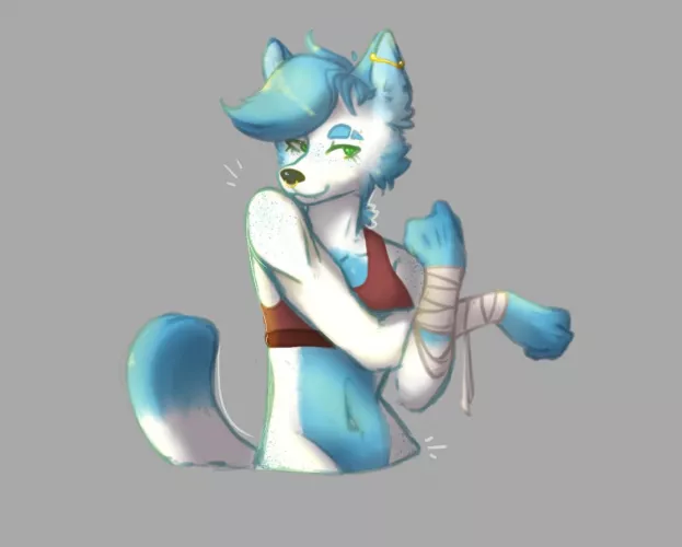 after 4 hours I finally managed to finish her!