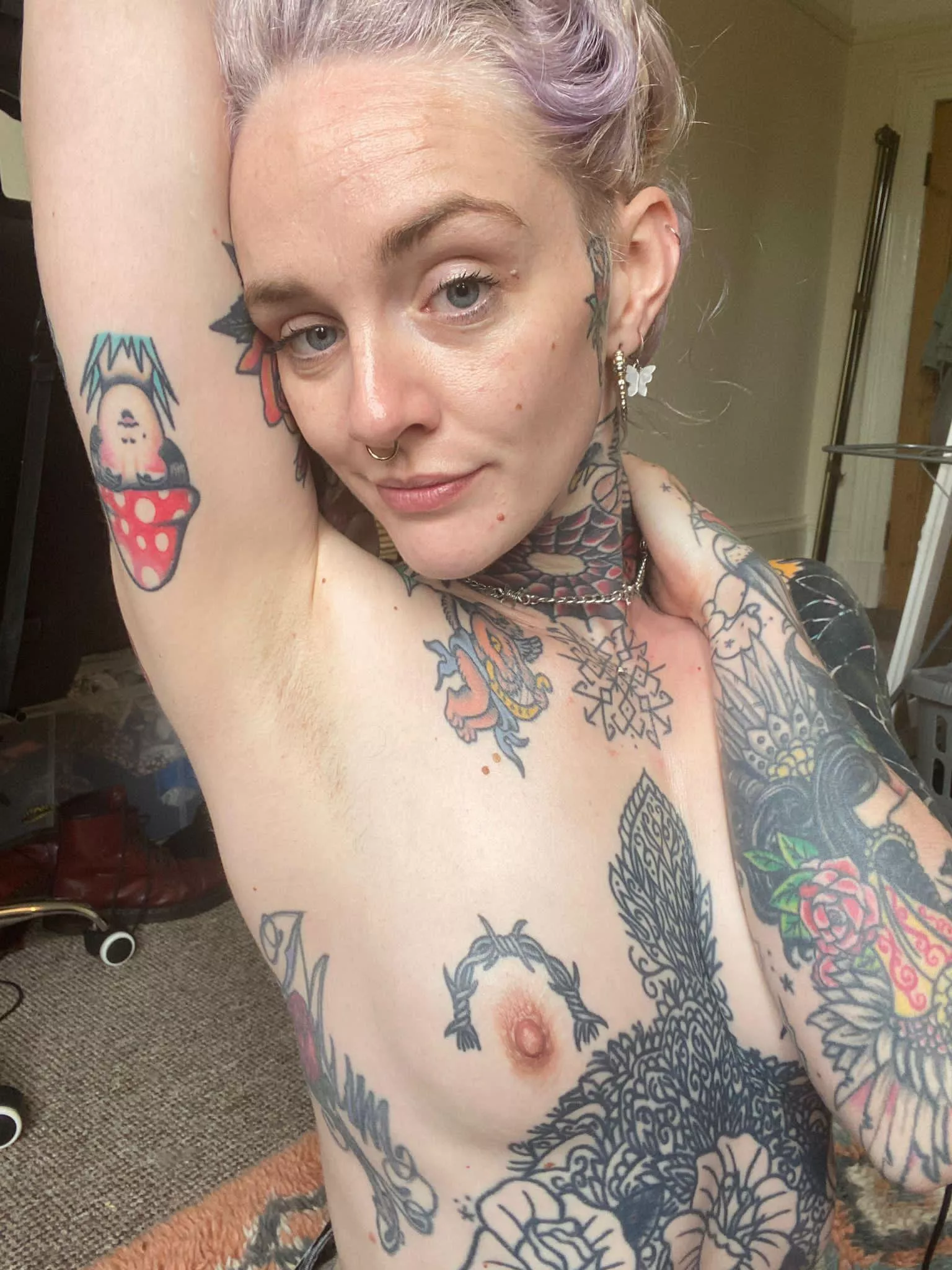 after sex armpit sweat