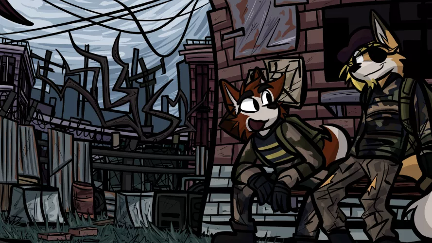 after zombie hunt // comm [by me]