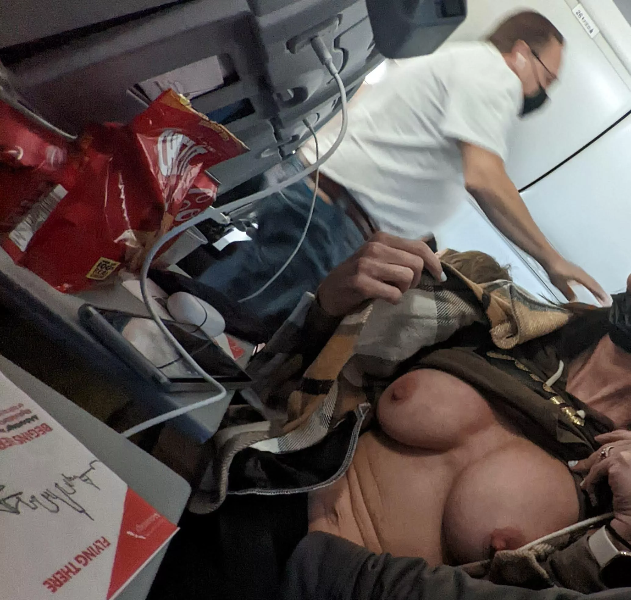 Airplane titties