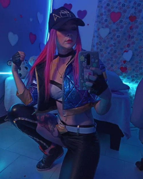 Akali KDA by sailorstarx3