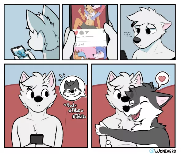 All you need is a friend (art by me)