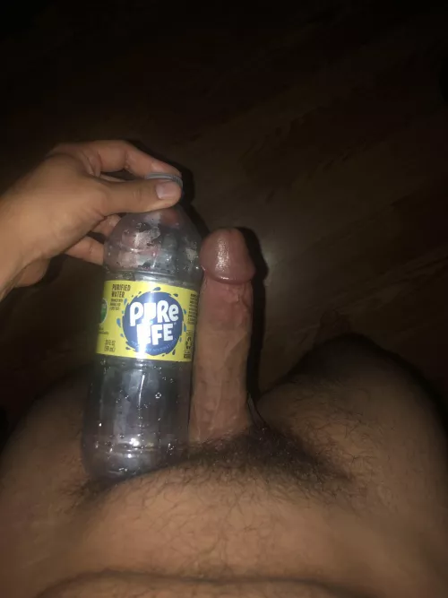 almost as long as the bottle 😅