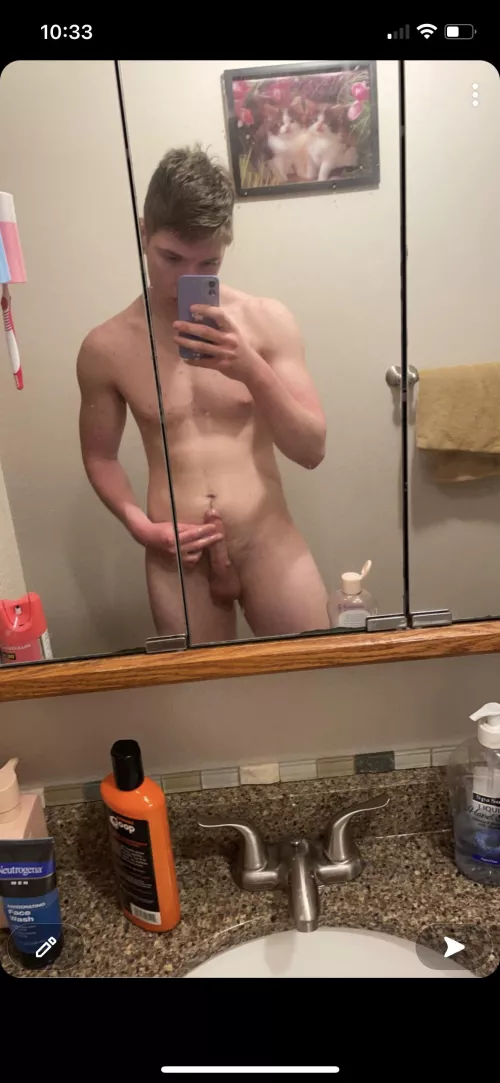 Almost to my belly button ππ₯΅