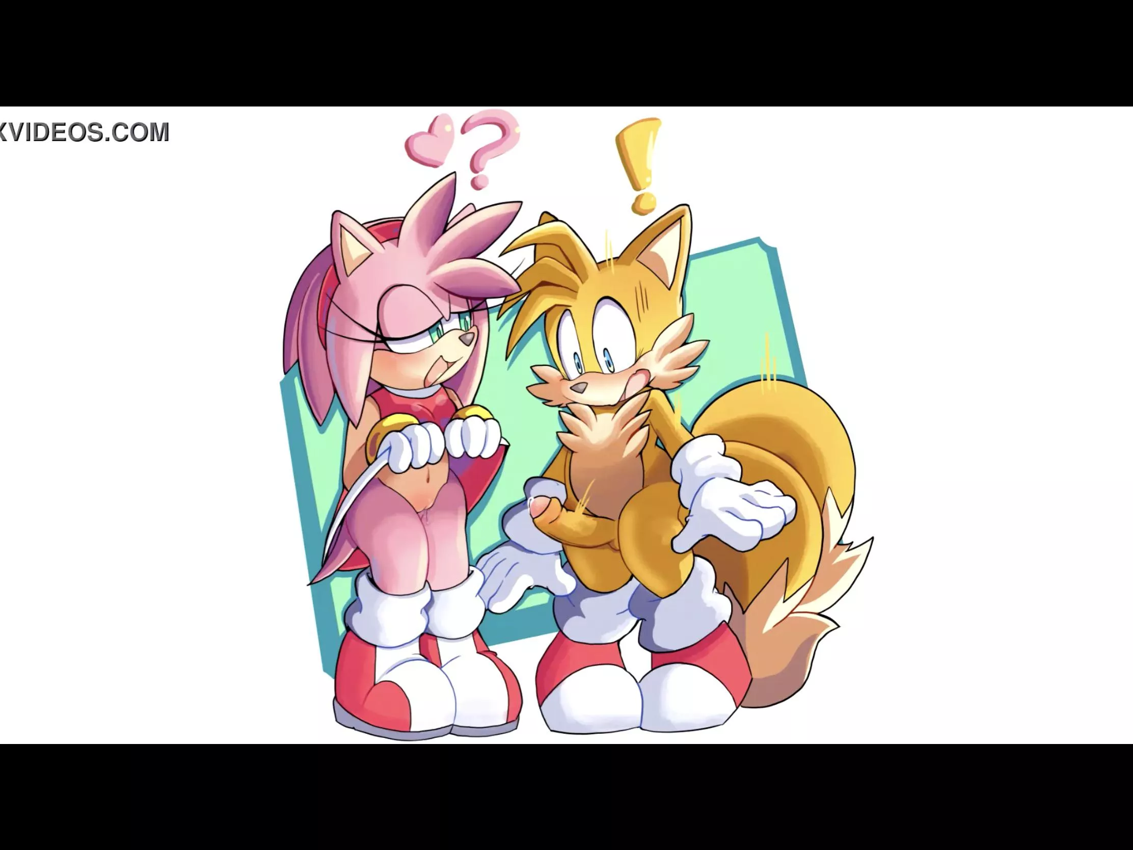 Amy upskirt tails unknown artist