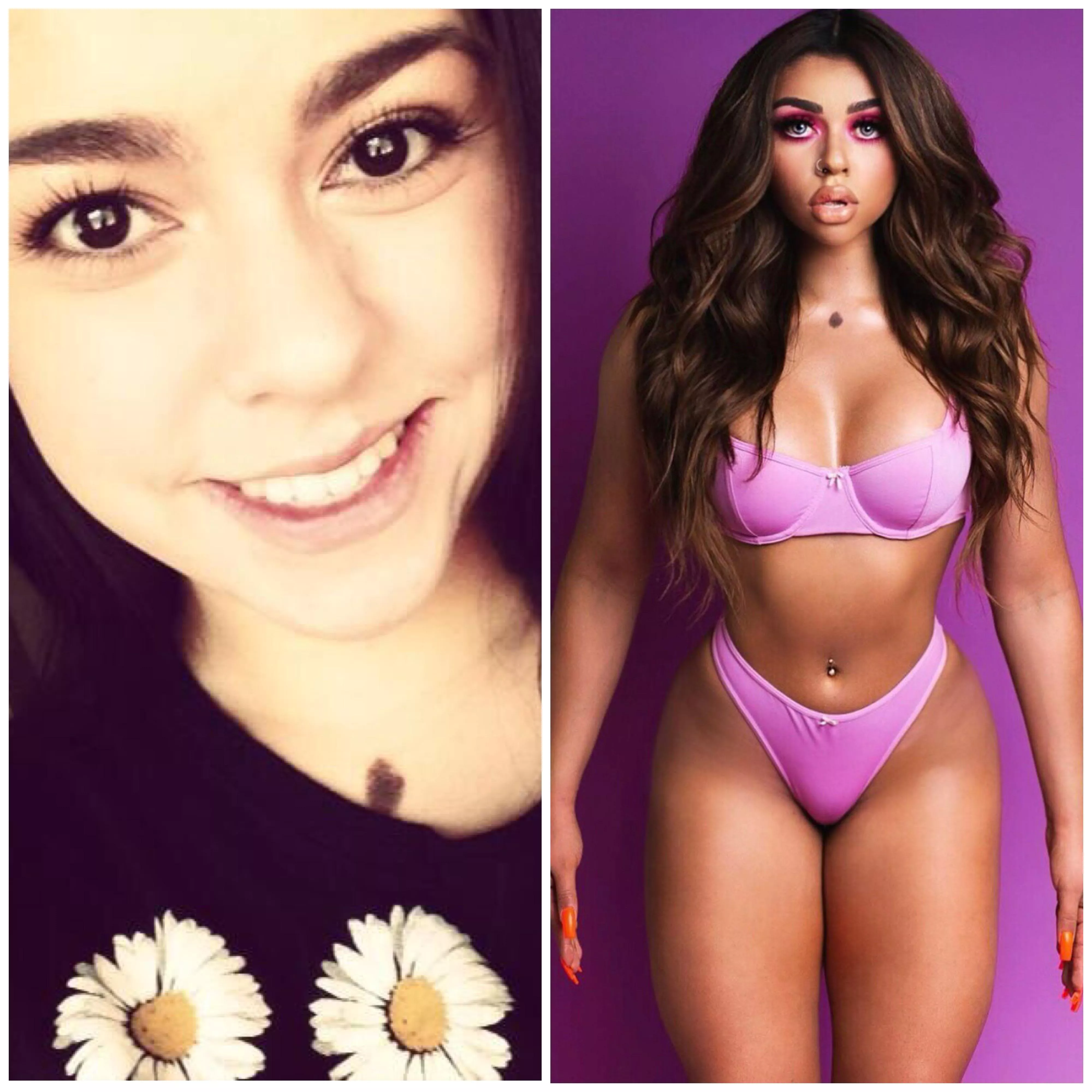 An old friend from school really turned herself into a doll