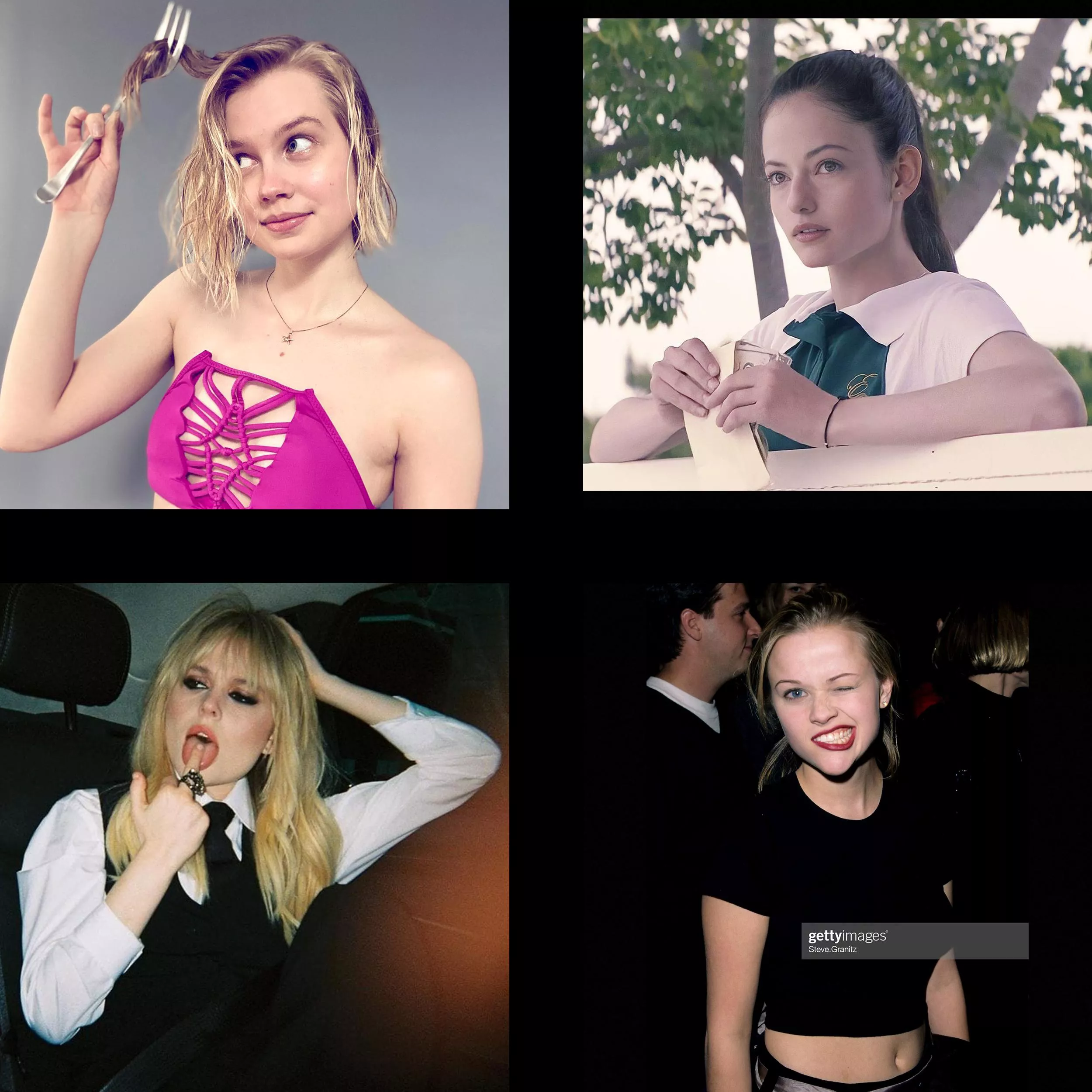Angourie Rice / Mackenzie Foy / Emily Alyn Lind / Reese Witherspoon - Limitless but just for one day / Urinal / BDSM toy / Marry (But you will never have sexual intercourse)