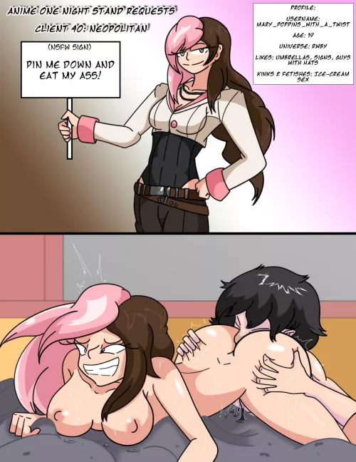 Anime One-Night Stands: Neopolitan [dywtba-alt-universe]