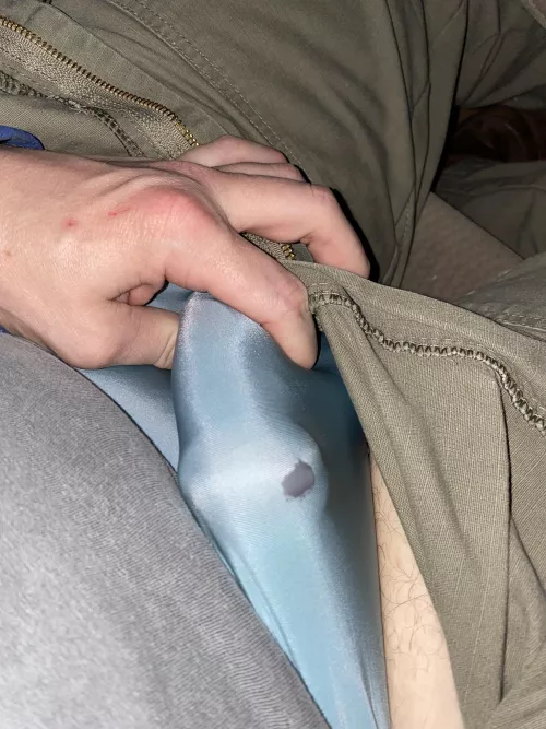 Anybody else always precum when they have panties on?