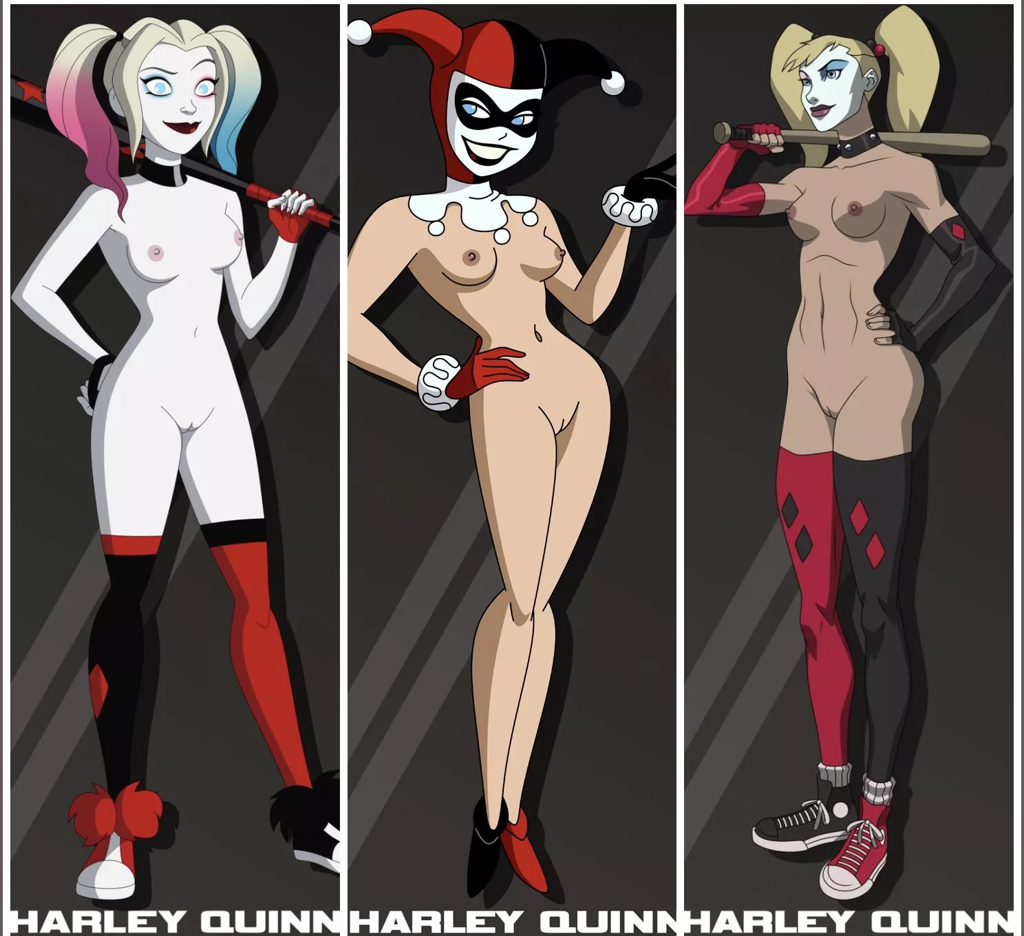 Anybody want to jack off to Harley Quinn with me?
