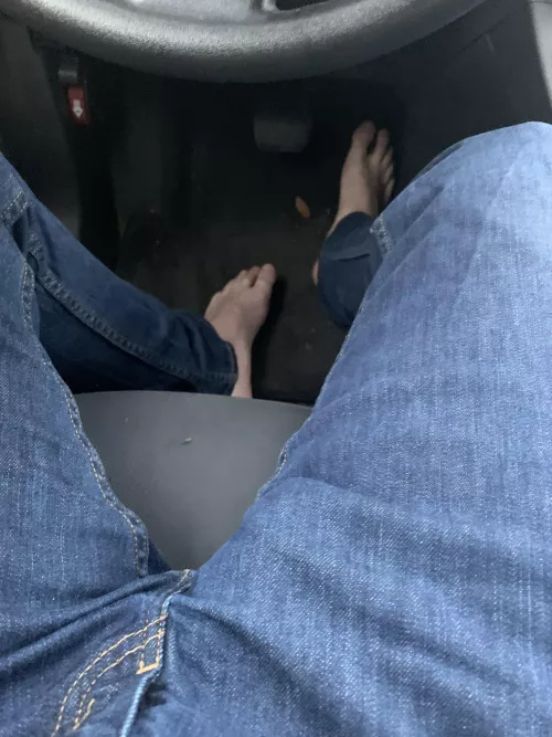 Anyone else get “excited” while driving bare foot?