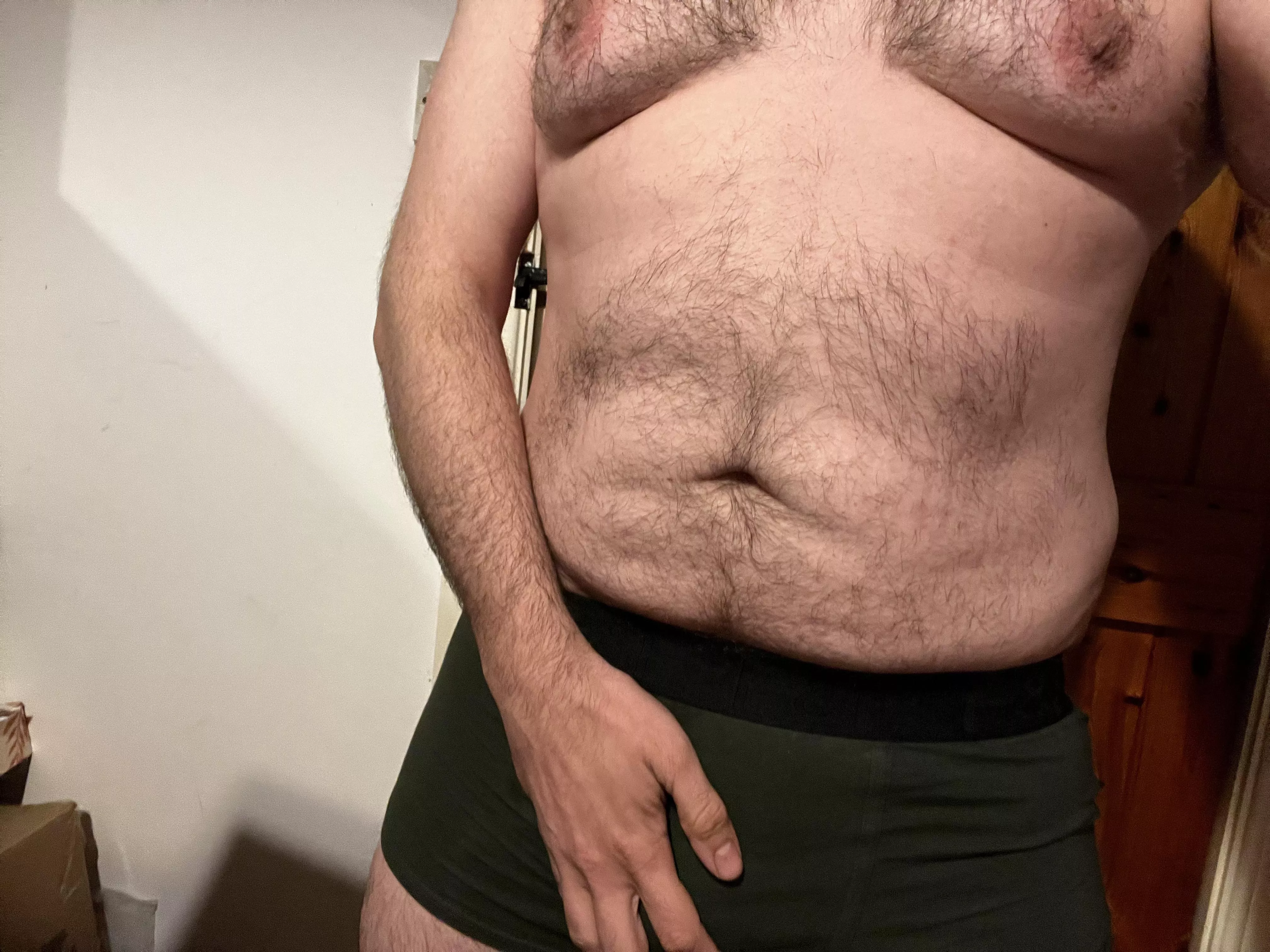 Anyone want a pic without the boxers?