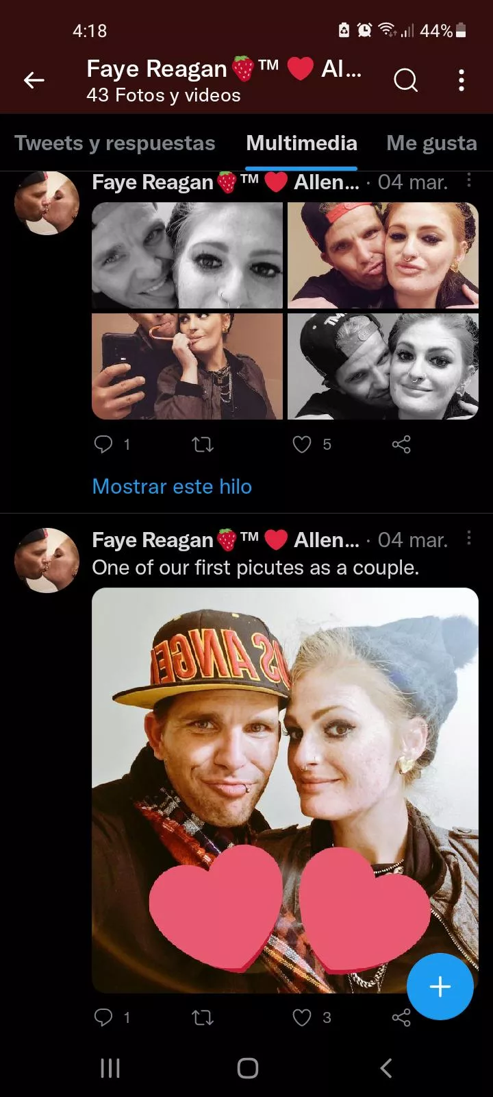 Apparently she's doing well, good for her.