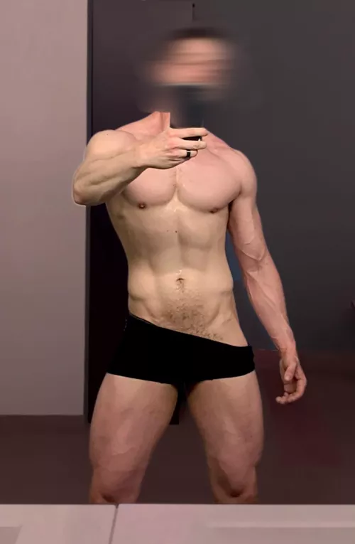 Are solo pics allowed here? I’ve posted a few of my husband and I together, but they’re all from my POV. Thought I’d show you the body he’s looking at when I fuck him.