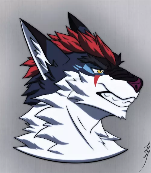 art raffle prize for @highcup1! art by me, @hae_shun