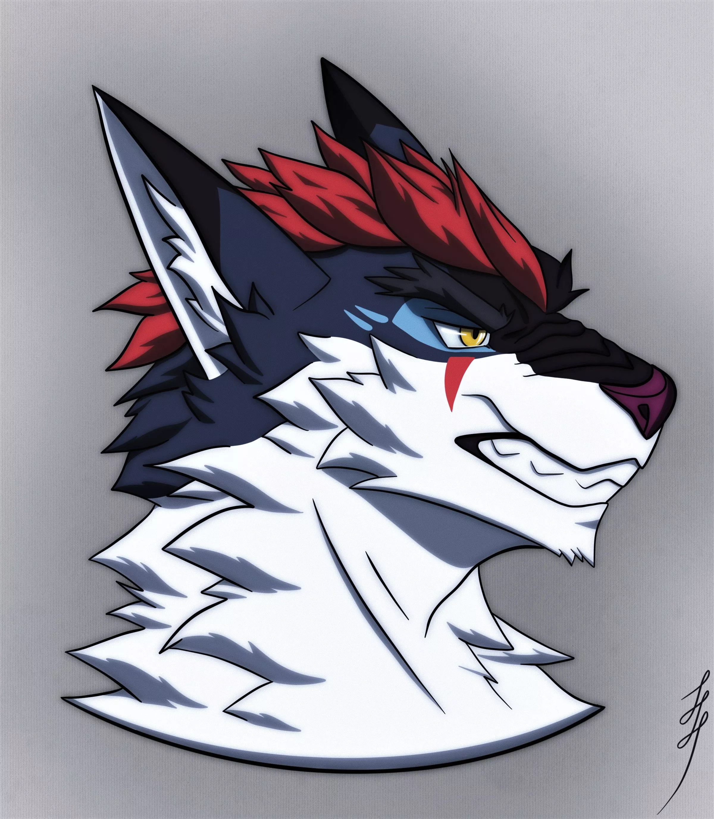 art raffle prize for @highcup1! art by me, @hae_shun