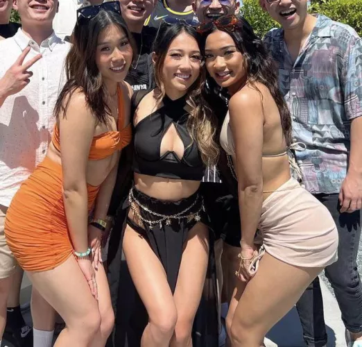 Asian Girls at Coachella